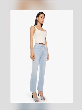 🍄SOLD🍄 MOTHER Hustler Ankle Fray Jeans